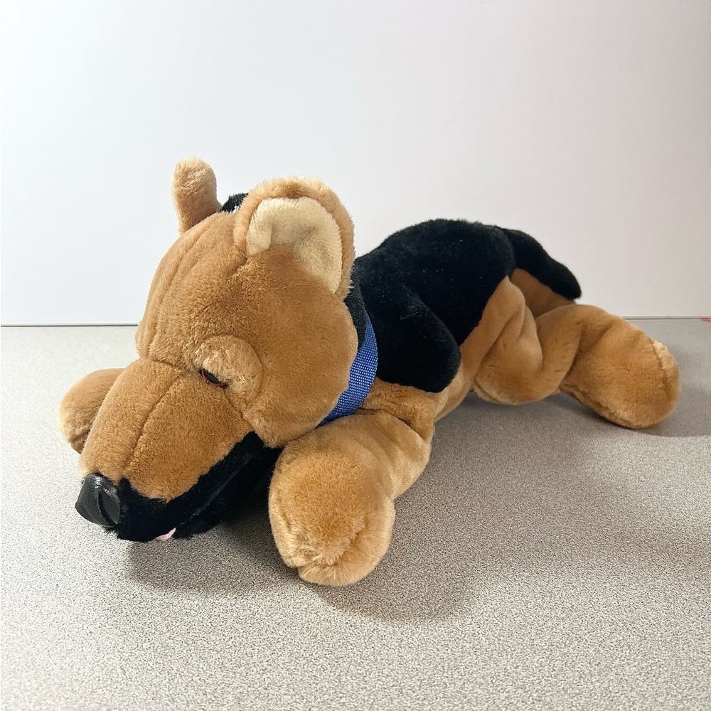 My Best Friend German Shepherd Plush Stuffed Animal dog with collar‎